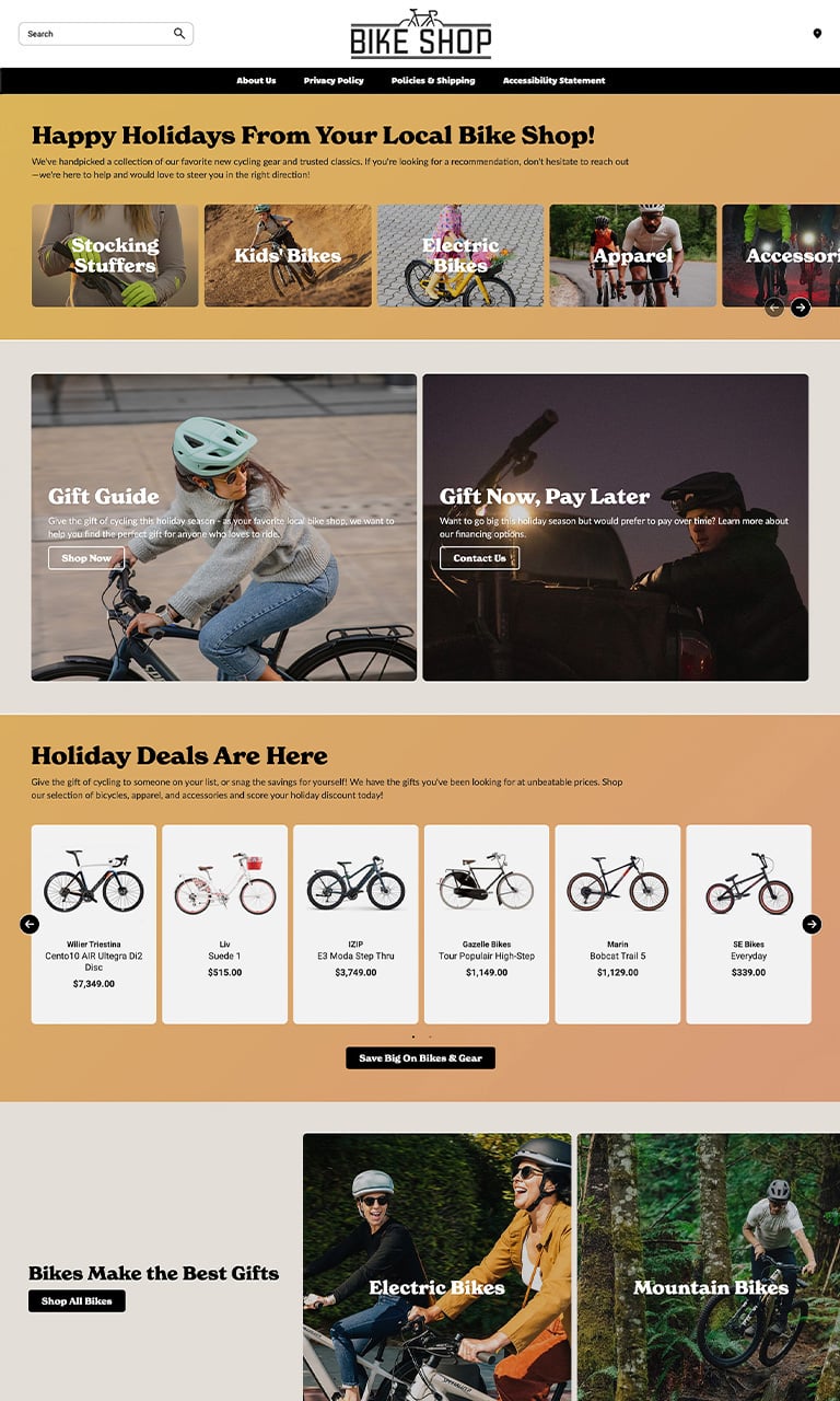 Holiday Premium Theme