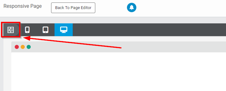 Page Editor - Build/Edit a Responsive Page