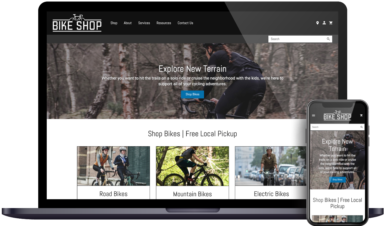se_bike_shop_websites